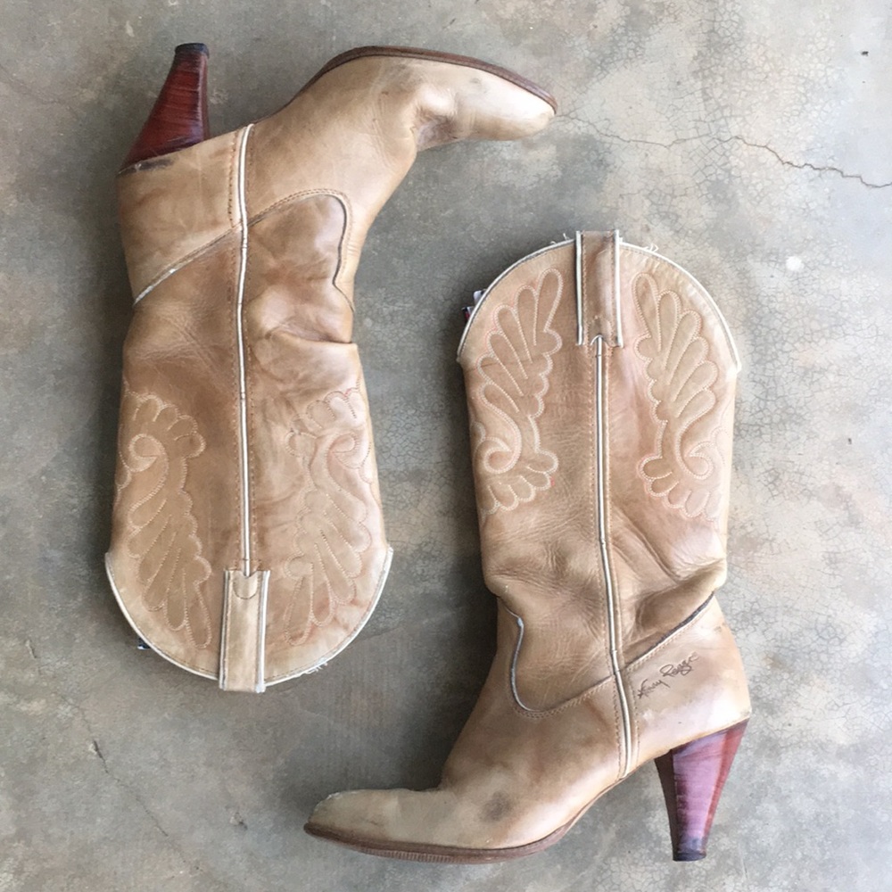 Vintage Kenny Rogers boots sz 8.5